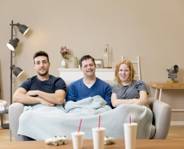 group friends sofa with soda cups blanket group friends sofa with soda cups blanket