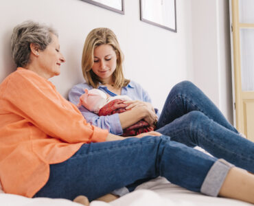 mother daughter with baby bedroom mother daughter with baby bedroom